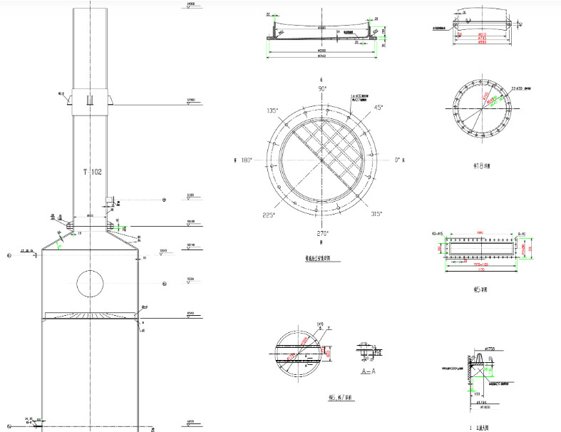 水洗塔技術的工藝原理圖